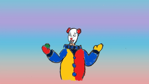 Clown Juggling Thumbnail