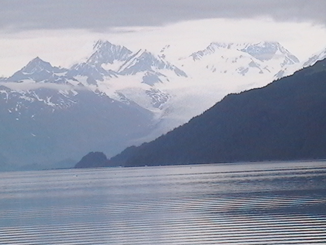 View of the water in Prince William Sound